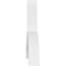 Ekena Millwork Archdale Architectural Grade PVC Gable Bracket, 84"W x 38 1/2"H x 6"D x 6"F, 11/12 Pitch GBP084X39X0606ARC00 - alternate 5